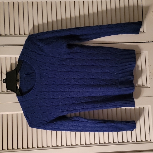 Royal Blue Falls Creek Sweater - Picture 1 of 2